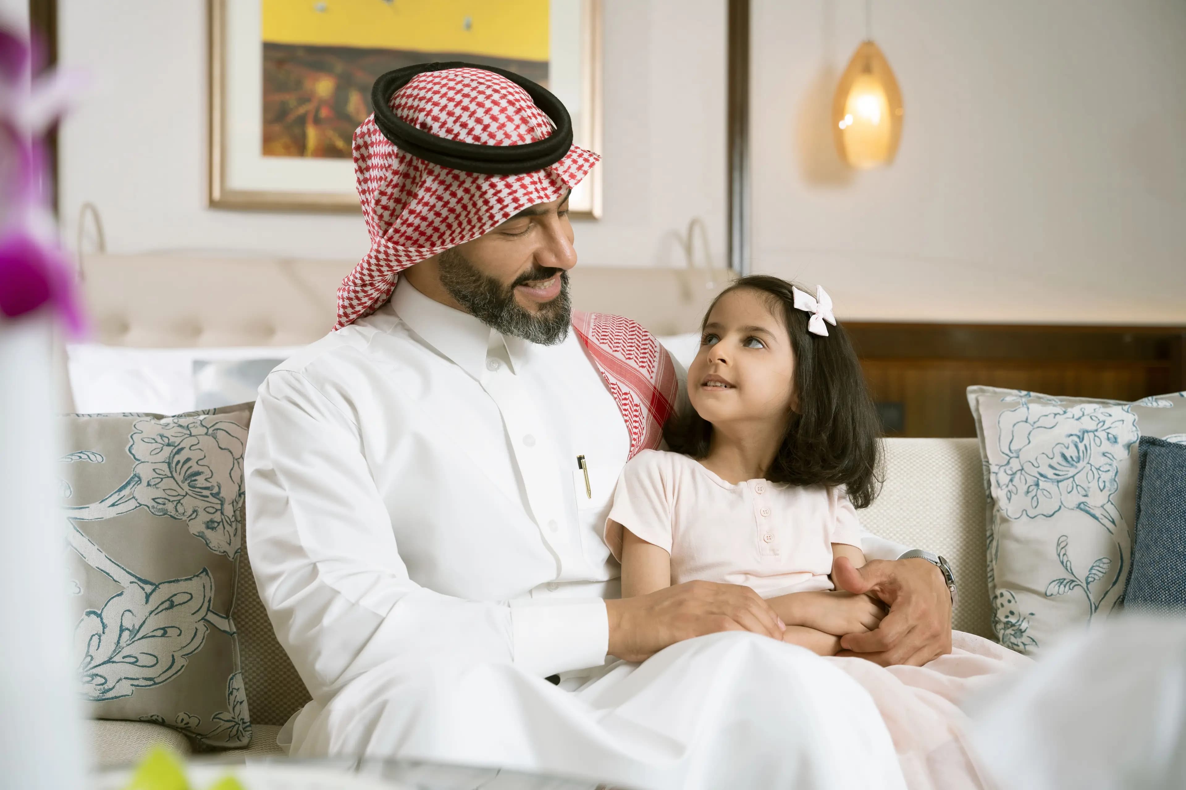 مريضة تتلقى رعاية فيتاليتي المنزلية