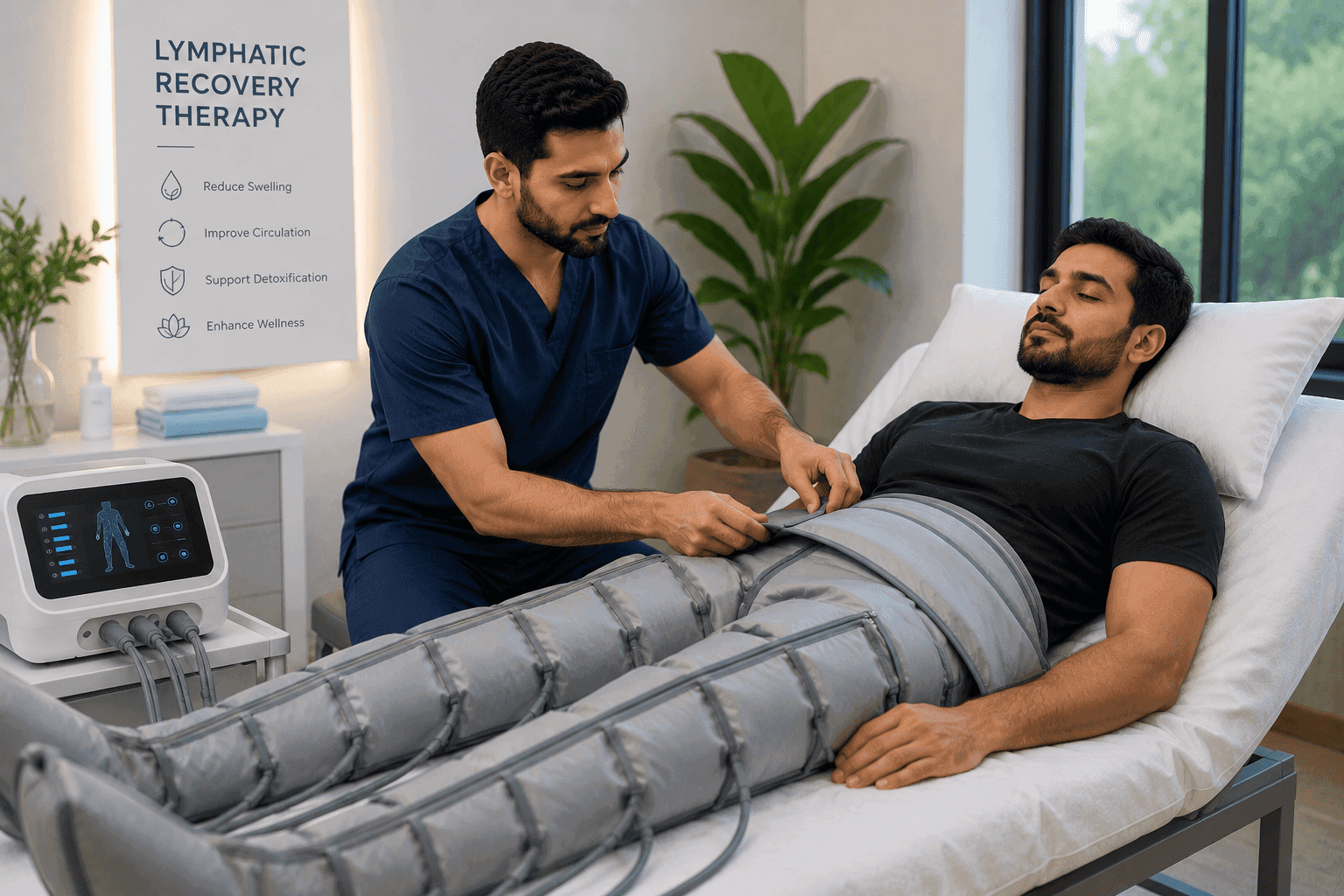 علاج التصريف اللمفاوي للتعافي